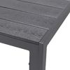 Gartengarnitur Sitzgarnitur 5-teilig 160x90cm Non-Wood Anthrazit/Grau Bild 5