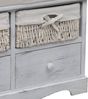 vidaXL Sitzbank mit Stauraum Weiß 62×33×42 cm Paulownia Holz 240790 Bild 3