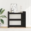 vidaXL Konsolentisch Schwarz 100x35x90 cm Holzwerkstoff 848473 Bild 3