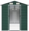 vidaXL Gerätehaus Grün 191x470x198 cm Verzinkter Stahl 3188235 Bild 5