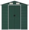 vidaXL Gerätehaus Grün 191x470x198 cm Verzinkter Stahl 3188235 Bild 4