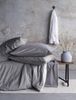 Irisette Edel-Feinbiber Bettwäsche Set Koala 8487 grau 140 x 200 cm + 1 Kissenbezug 90x70 cm Bild 5
