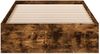 vidaXL Bettgestell mit Schubladen Räuchereiche 90x190 cm Holzwerkstoff 3280710 Bild 4