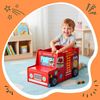 Relaxdays Spielzeugkiste Feuerwehr Bild 5