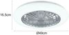 LED Küchenventilator, Sterneneffekt, Fernbedienung, D 50cm Bild 4