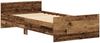 vidaXL Bettgestell ohne Matratze Altholz-Optik 75x190 cm Holzwerkstoff 862310 Bild 4