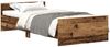 vidaXL Bettgestell ohne Matratze Altholz-Optik 75x190 cm Holzwerkstoff 862310 Bild 2
