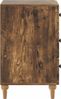vidaXL Nachttisch Geräucherte Eiche 43x 41 x 66,5 cm Holzwerkstoff 894100 Bild 5