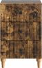 vidaXL Nachttisch Geräucherte Eiche 43x 41 x 66,5 cm Holzwerkstoff 894100 Bild 4