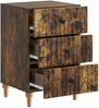 vidaXL Nachttisch Geräucherte Eiche 43x 41 x 66,5 cm Holzwerkstoff 894100 Bild 3