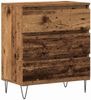 vidaXL Sideboard mit Schubladen Altholz 60 x 35 x 70 cm Holzwerkstoff 863495 Bild 2