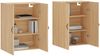 vidaXL Wandschränke 2 Stk. Sonoma-Eiche 69,5x34x90 cm 3195598 Bild 3