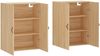 vidaXL Wandschränke 2 Stk. Sonoma-Eiche 69,5x34x90 cm 3195598 Bild 4