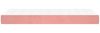 vidaXL Taschenfederkernmatratze Mittel Rosa 80x200x20 cm Samt 347693 Bild 4