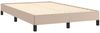 vidaXL Bettgestell Cappuccino-Braun 120x200 cm Kunstleder [346897] Bild 4