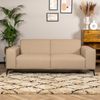 Bronx71 Design Sofa Vegas 2,5-Sitzer Stoff creme Bild 4
