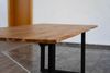 Baumkantentisch Akazie stonefarben 120 (200) x 90 cm Ansteckplatten schwarz NORINA 155644311 Bild 5