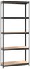 vidaXL Lagerregal mit 5 Böden Anthrazit Stahl & Holzwerkstoff 152858 Bild 2