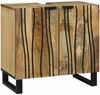 vidaXL Badezimmermöbel-Set mit Schubladen 4 pcs Braun Holzwerkstoff 3310044 Bild 3