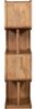 BePureHome Regal Rattle aus Akazienholz, Natur, 82 x 40 x 160 cm Bild 4