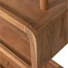 BePureHome Regal Rattle aus Akazienholz, Natur, 82 x 40 x 160 cm Bild 5