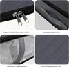 Zaewry Unterbettkommode Unterbett Aufbewahrungsbox mit deckel transparente Aufbewahrungstasche (2 St), Faltbare, für Kleidung, Kissen, Bettdecken und Bettwäsche Bild 3