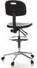 hjh OFFICE Arbeitsstuhl Arbeitshocker TOP WORK 23 Kunstleder Schwarz Bild 5