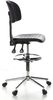 hjh OFFICE Arbeitsstuhl Arbeitshocker TOP WORK 23 Kunstleder Schwarz Bild 3