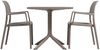 Beistelltisch Clip 80, Polypropylen, Braun, 80 x 75 x 80 cm Bild 2