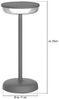 Northpoint LED Außen-Tischleuchte Tischlampe mit Akku stufenlos dimmbar USB-C wetterfest Bild 2