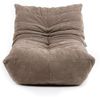 icon Sessel Schwammsofa Raupensitzsack Relaxsessel XXL aus Chenille "Enzo", Schaumstoff Füllung, für Wohnzimmer, für Schlafzimmer Bild 4