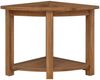 vidaXL Bad Beistelltisch Natur 45 x 45 x 46 cm Massivholz Teak 42024270 Bild 3