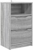 vidaXL Nachttisch Graues Sonoma 40 x 30 x 467 cm Holzwerkstoff 888919 Bild 2