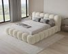 Chilly Möbel Polsterbett Bouclé Stoff mit Stauraum und Hubfunktion Metallrahmen (Boxbett ohne Matratze in vielen Farben, 140x200 160x200 180x200 200x200cm), gepolstertem Kopfteil Bettkasten modern Bild 3