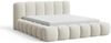 Chilly Möbel Polsterbett Bouclé Stoff mit Stauraum und Hubfunktion Metallrahmen (Boxbett ohne Matratze in vielen Farben, 140x200 160x200 180x200 200x200cm), gepolstertem Kopfteil Bettkasten modern Bild 4
