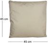 JACK Dekokissen JACK 45x45cm Outdoor Lounge Kissen Dekokissen inkl. Füllung Sitzkissen, Robust, Strapazierfähig, Wasserabweisend, für Innen & Außen Bild 2