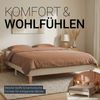Polsterbett 140x200 cm Beige Doppelbett mit Lattenrost Futonbett Stoffbett Bett Bettgestell Bild 4