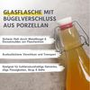 mikken Trinkflasche XXL Glasflasche 2 L mit Bügelverschluss, 2000 ml Fassungsvermögen Bild 4