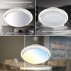 Briloner Leuchten LED Deckenleuchte DISON, Ventilatorfunktion, LED fest integriert, warmweiß - kaltweiß, 44x17,5 cm, Schlafzimmer, Wohnzimmer, Esszimmer, Flur, Küche Bild 4