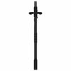vidaXL Gartentor 85 x 100 cm Pulverbeschichteter Stahl Schwarz 42015869 Bild 5