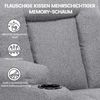 COMHOMA Relaxsessel Relaxsessel TV-Sessel aus Stoff mit Liegefunktion Fernsehsessel Bild 3