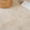 HOME DELUXE Kurzflor Teppich FOFI - 230 x 160 cm Beige Bild 2