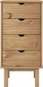 vidaXL Schubladenschrank OTTA 45x39x90 cm Massivholz 348579 Bild 3
