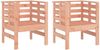vidaXL Gartenstühle 2 Stk. 61,5x53x71 cm Massivholz Douglasie 825133 Bild 2