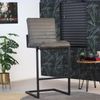 Bronx71 Barhocker Eco-Leder Block anthrazit 79 cm - 2er Set Bild 5