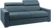 Vente-unique - VIZIR Sofa Stoff Blau - B 223 cm94 cm x H 110 cm95 cm x L 216 cm Bild 2
