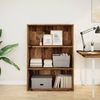 vidaXL Bücherregal Altholz-Optik 80x30x114 cm Holzwerkstoff 857938 Bild 3