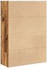 vidaXL Bücherregal Altholz-Optik 80x30x114 cm Holzwerkstoff 857938 Bild 5