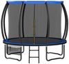 HOMALL Gartentrampolin Trampolin,Kindertrampolin mit Sicherheitsnetz und Leiter, Ø 305 cm, Ø305/366/427cm,gepolstertes Gestell,150kg,Schutzranabdeckung Bild 2