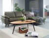 Couchtisch Akazie Massivholz 110 x 45 x 60 cm Wohnzimmertisch Nierenform Bild 3
